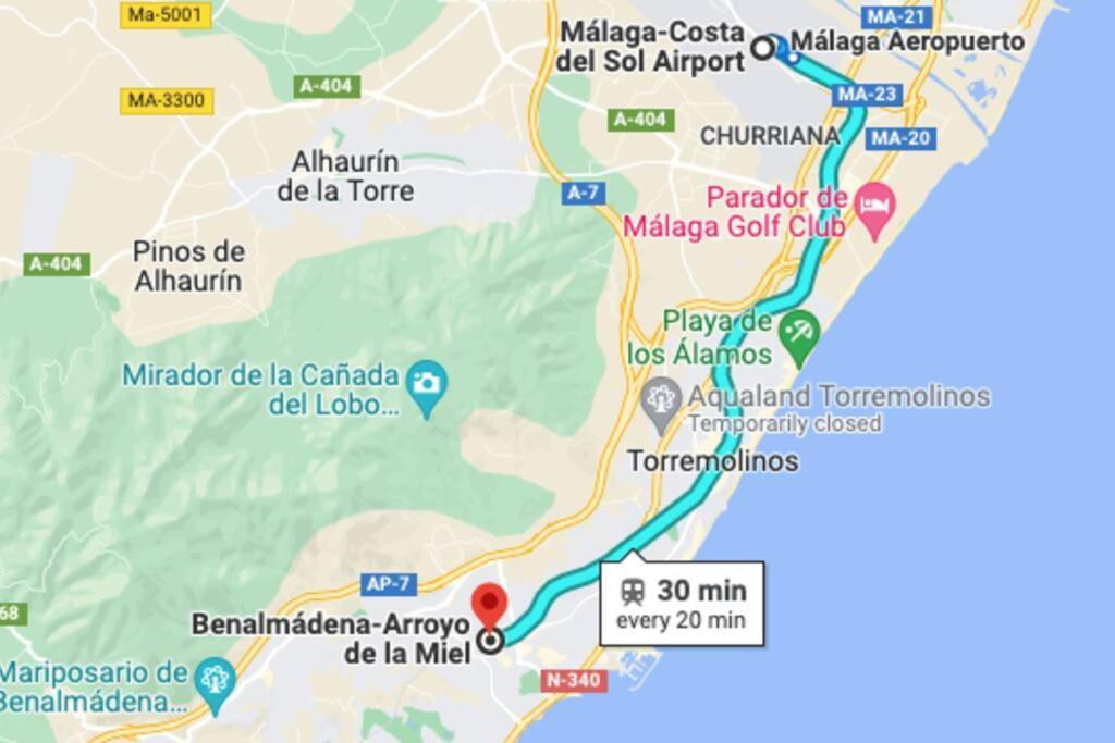Cozy Central Studio Near The Beach Benalmadena Ngoại thất bức ảnh