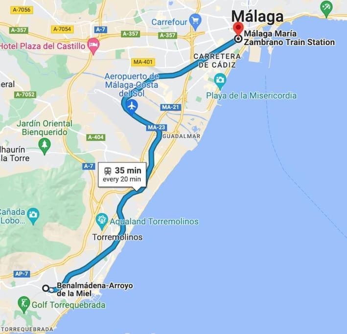 Cozy Central Studio Near The Beach Benalmadena Ngoại thất bức ảnh
